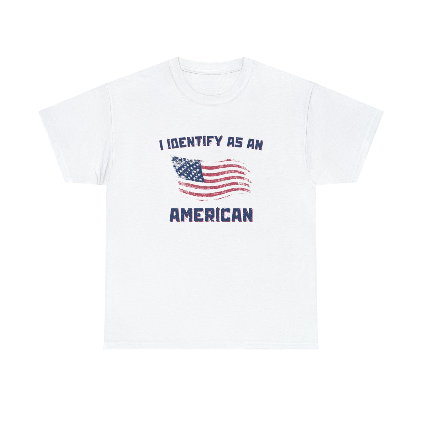 Proud American apparel with patriotic message
