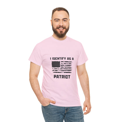 'I Identify As A Patriot" T-Shirt - Weave Got Gifts - Unique Gifts You Won’t Find Anywhere Else!