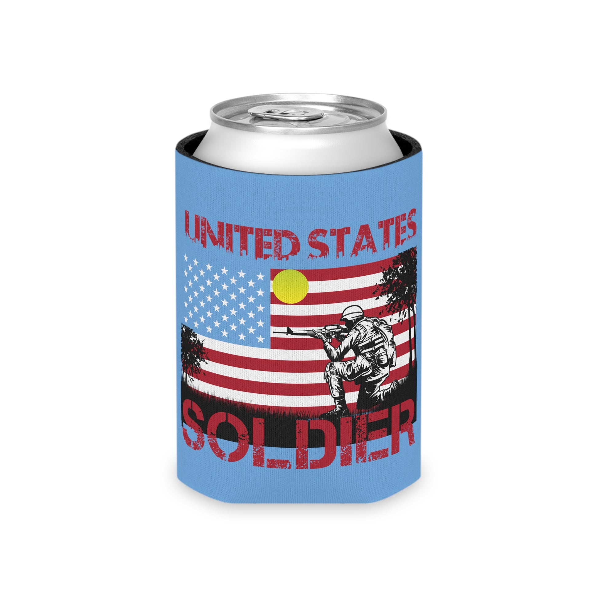 "United States Soldier" Can Cooler - Weave Got Gifts - Unique Gifts You Won’t Find Anywhere Else!