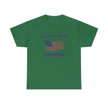 Conservative American flag t-shirt for patriots
