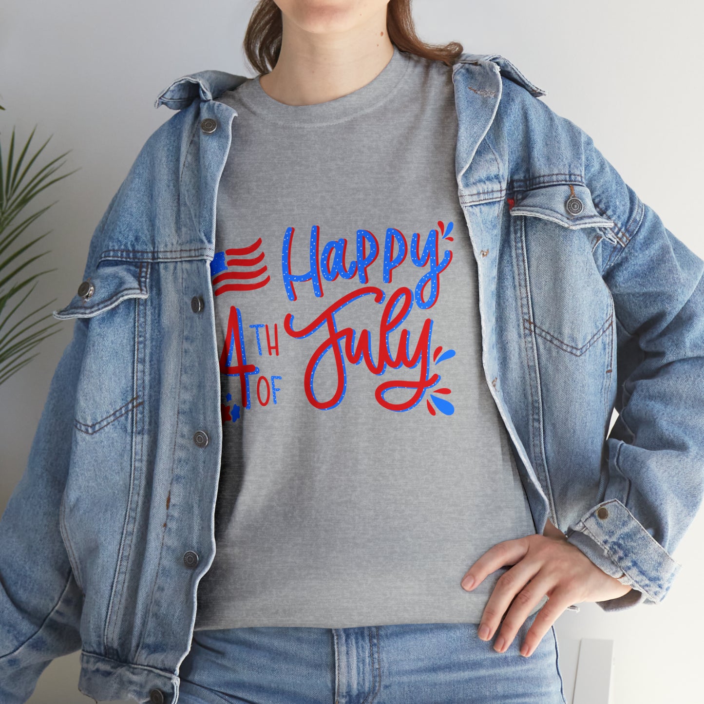 "Happy 4th Of July" T-Shirt - Weave Got Gifts - Unique Gifts You Won’t Find Anywhere Else!