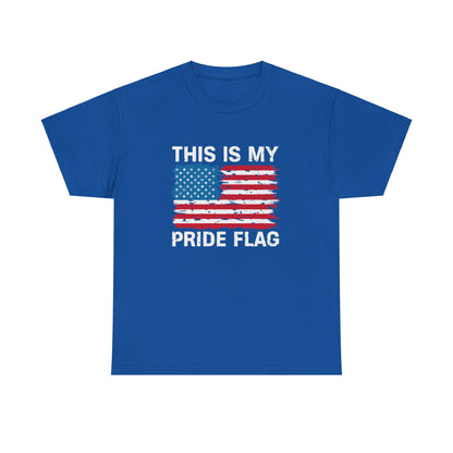 "This Is My Pride Flag American Patriot T-Shirt"