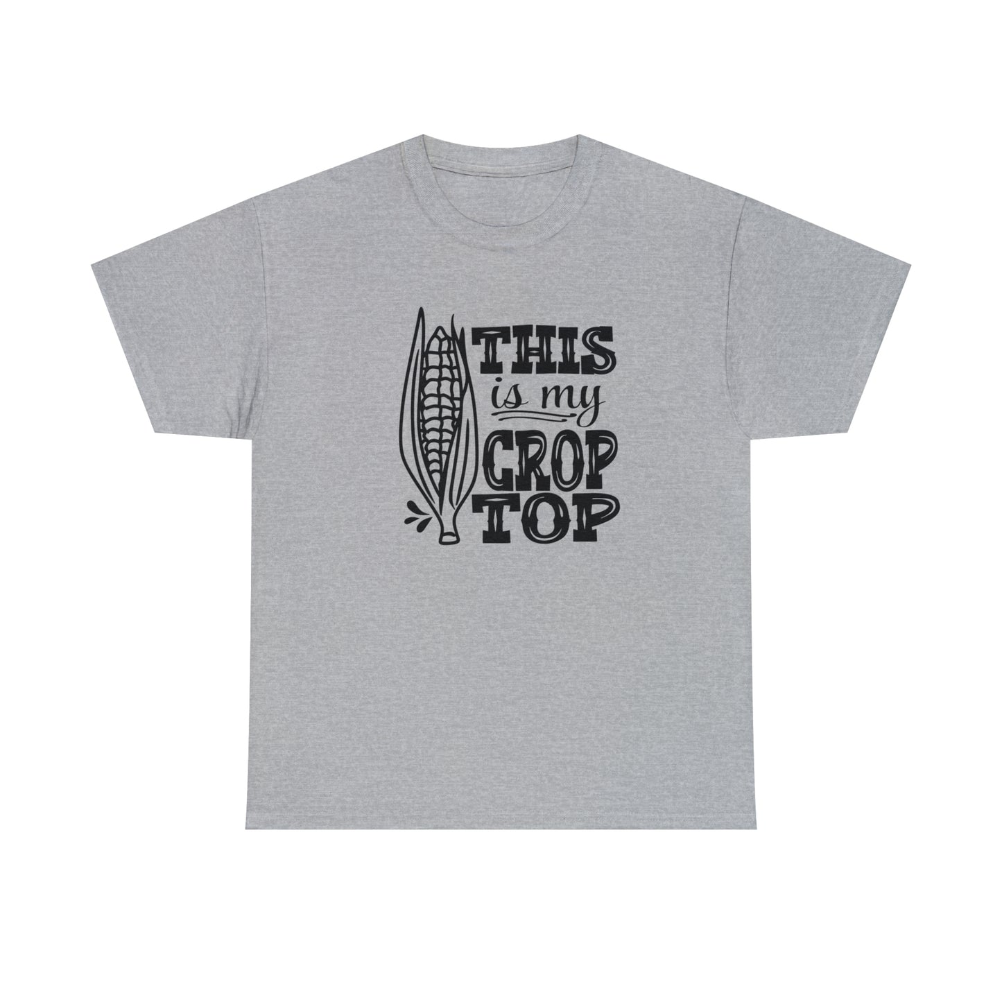 "This Is My Crop Top" T-Shirt - Weave Got Gifts - Unique Gifts You Won’t Find Anywhere Else!