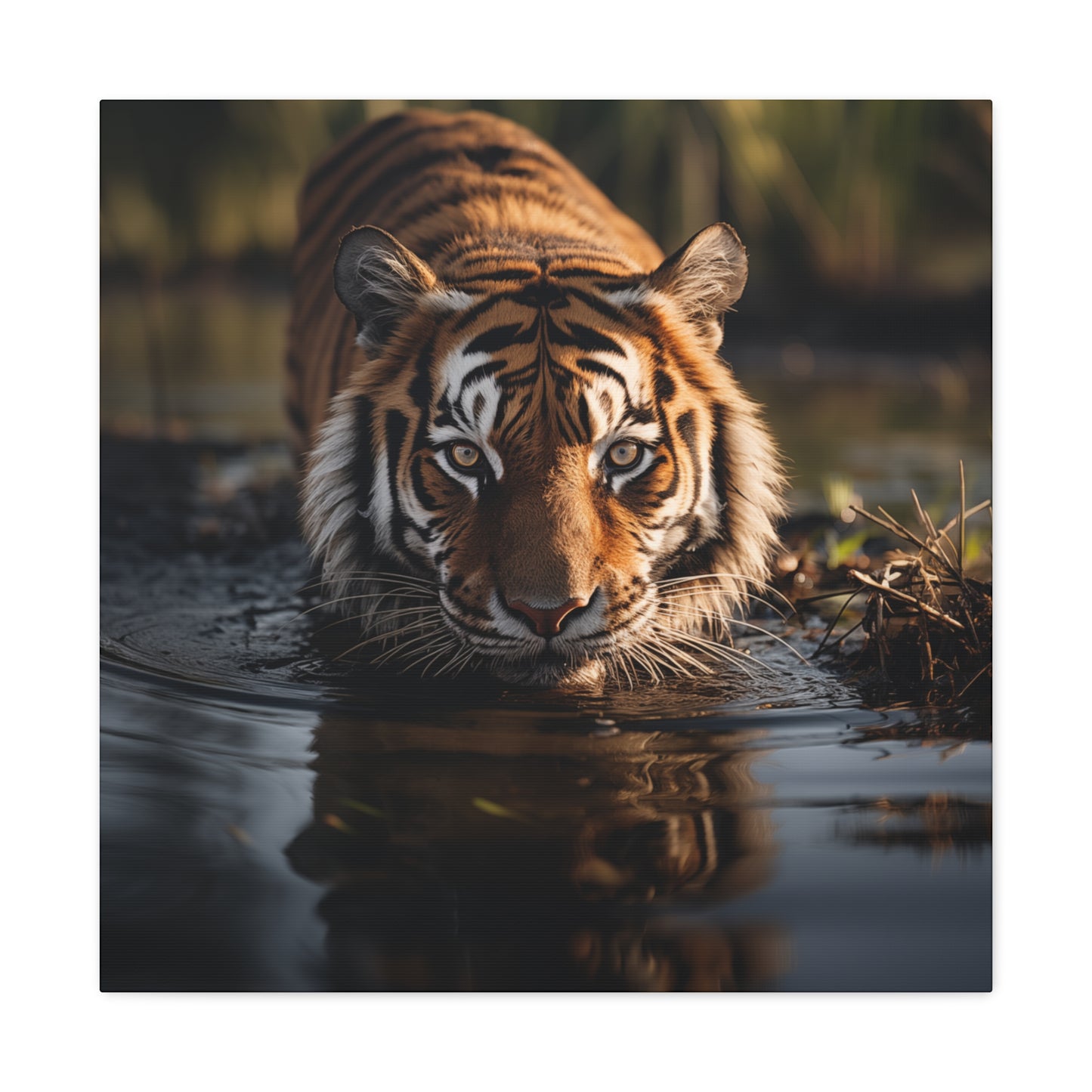 "Wild Tiger Hunting" Wall Art - Weave Got Gifts - Unique Gifts You Won’t Find Anywhere Else!