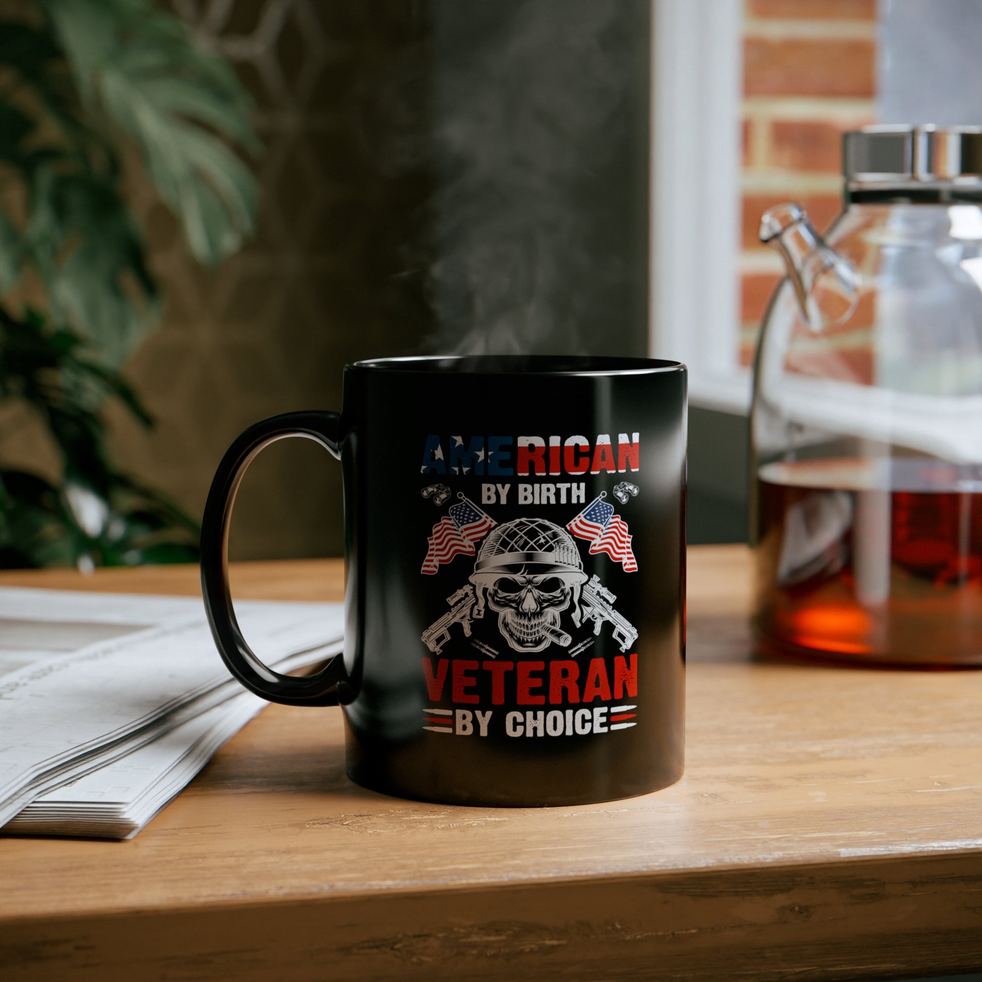 "American By Birth, Veteran By Choice" Coffee Mug - Weave Got Gifts - Unique Gifts You Won’t Find Anywhere Else!