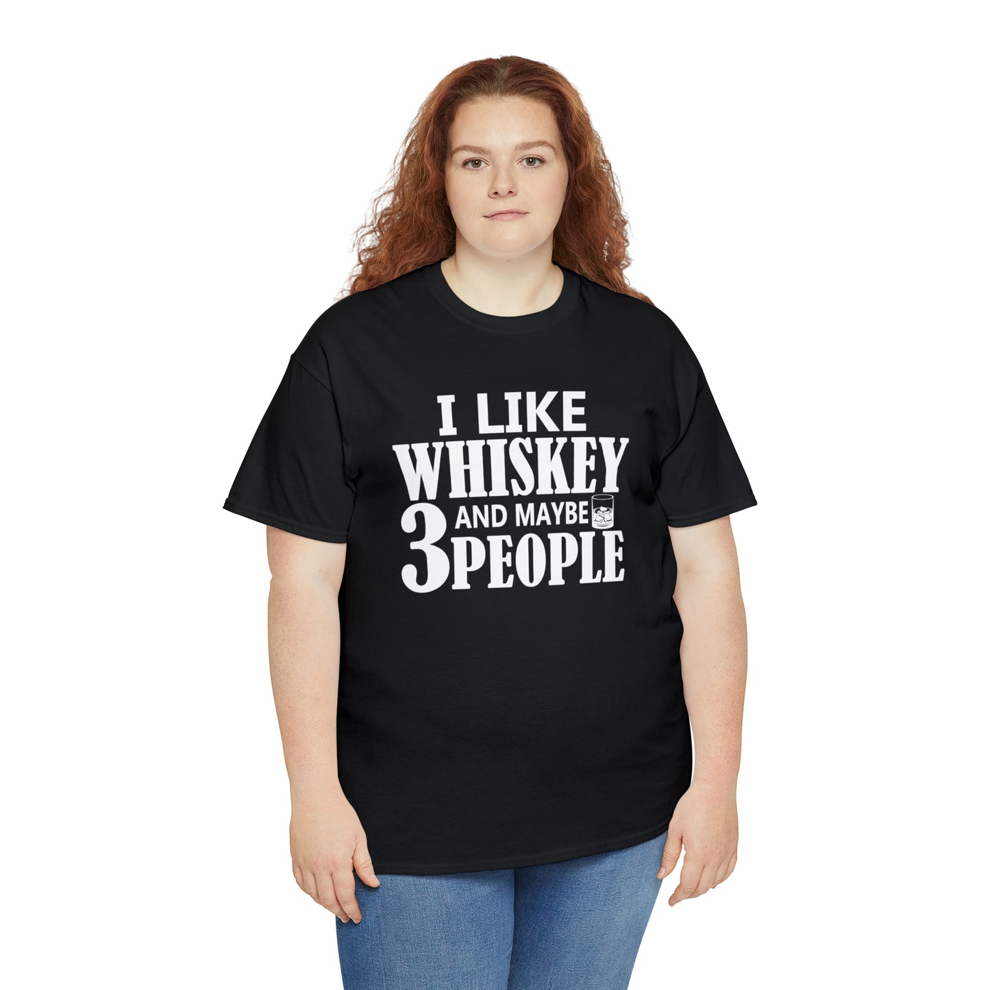 "I Like Whiskey & Like 3 People" T-Shirt - Weave Got Gifts - Unique Gifts You Won’t Find Anywhere Else!