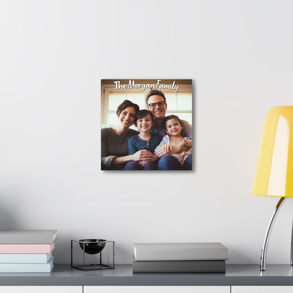 "Photo With Text" Custom Wall Art - Weave Got Gifts - Unique Gifts You Won’t Find Anywhere Else!