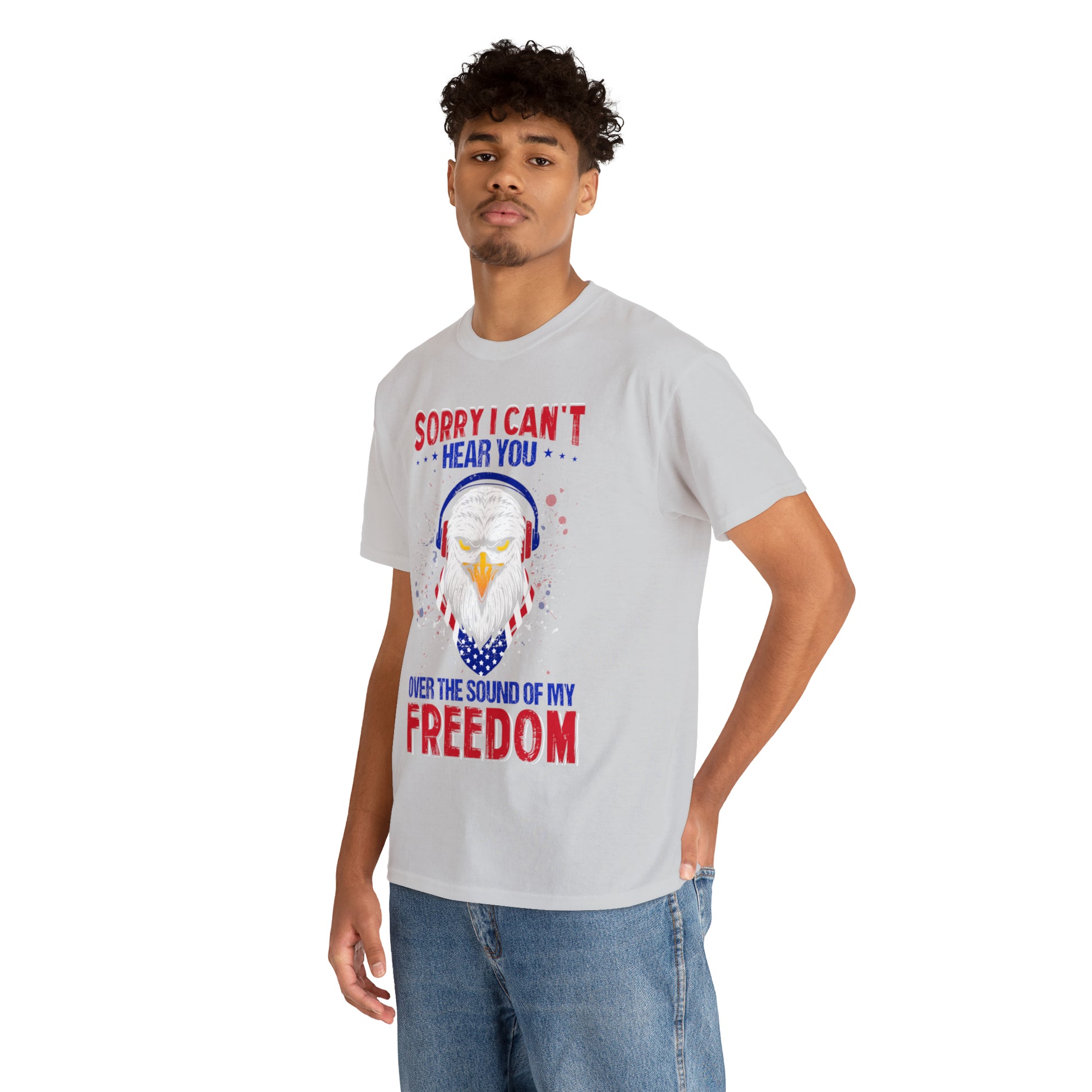 "Can't Hear You Over The Sound Of My Freedom" T-Shirt - Weave Got Gifts - Unique Gifts You Won’t Find Anywhere Else!