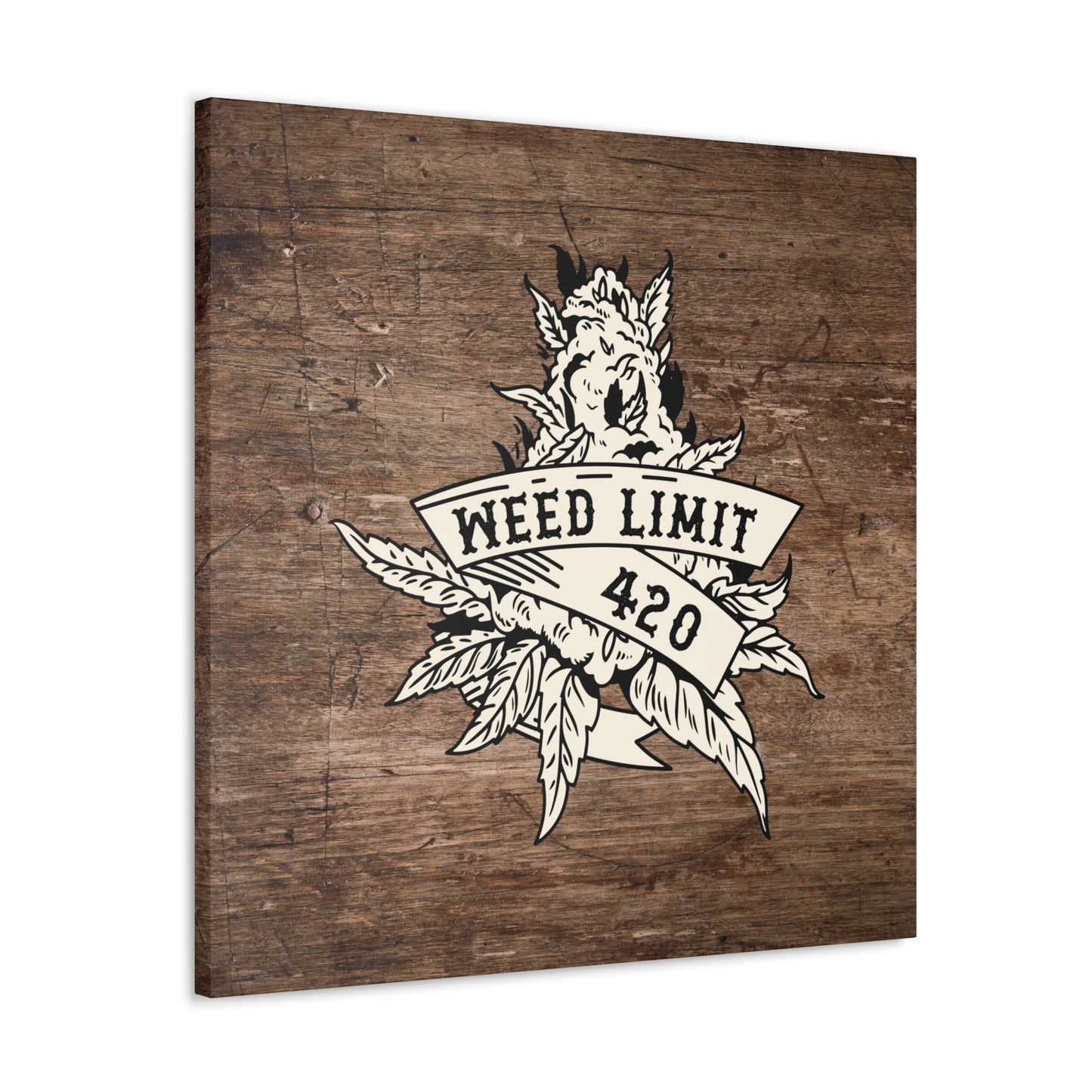 "Weed Limit 420" Wall Art - Weave Got Gifts - Unique Gifts You Won’t Find Anywhere Else!