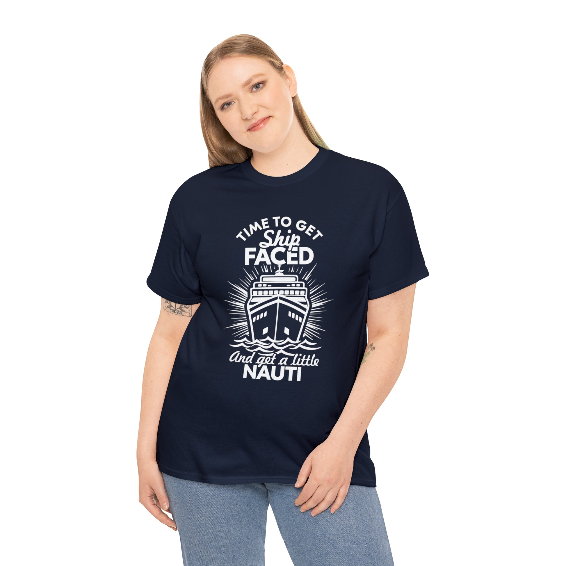 "Time To Get Ship Faced" T-Shirt - Weave Got Gifts - Unique Gifts You Won’t Find Anywhere Else!