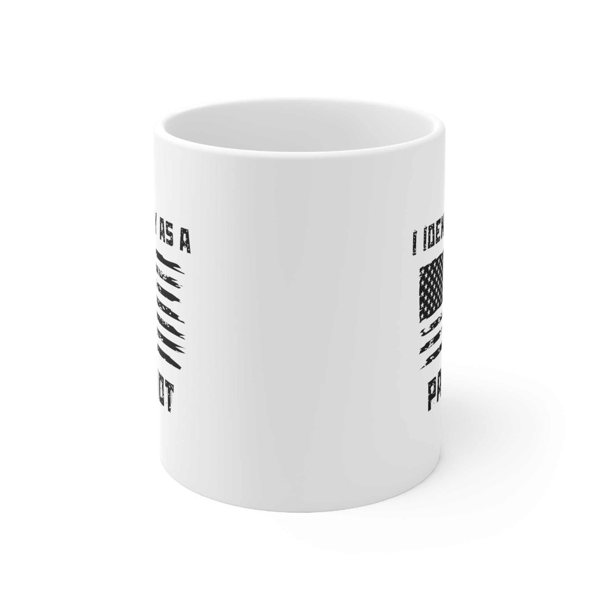 "I Identify As A Patriot" Coffee Mug 11oz - Weave Got Gifts - Unique Gifts You Won’t Find Anywhere Else!