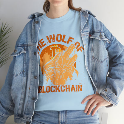 "The Wolf Of Blockchain" T-Shirt - Weave Got Gifts - Unique Gifts You Won’t Find Anywhere Else!