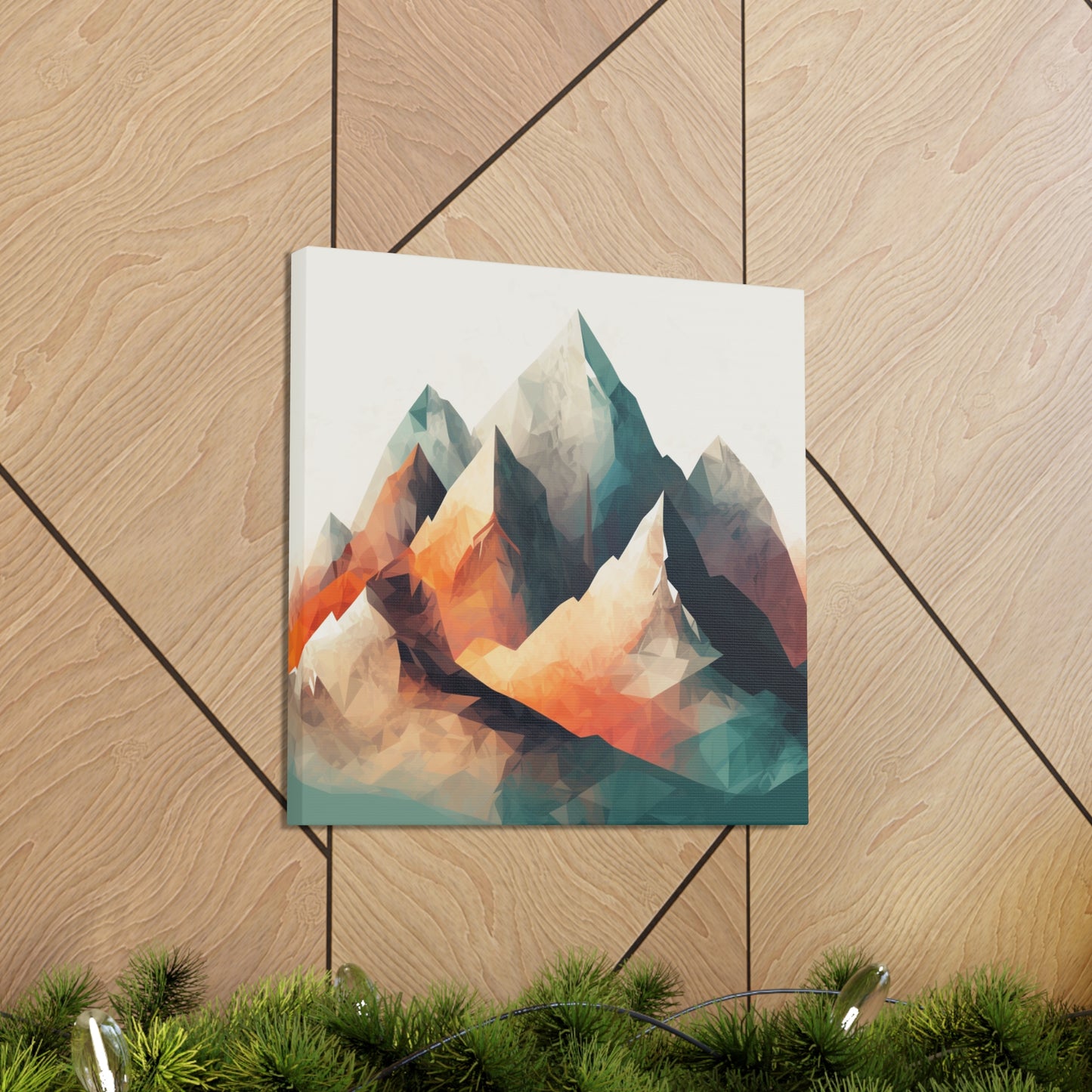 "Modern Boho Mountains" Wall Art - Weave Got Gifts - Unique Gifts You Won’t Find Anywhere Else!