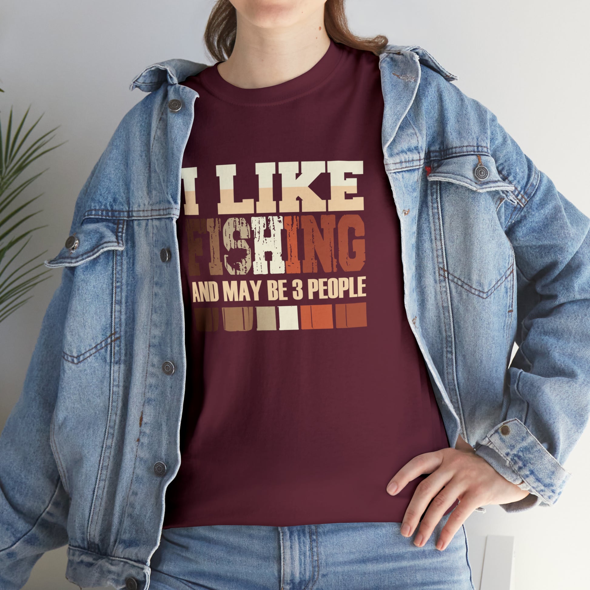 "I Like Fishing & Like 3 People" T-Shirt - Weave Got Gifts - Unique Gifts You Won’t Find Anywhere Else!