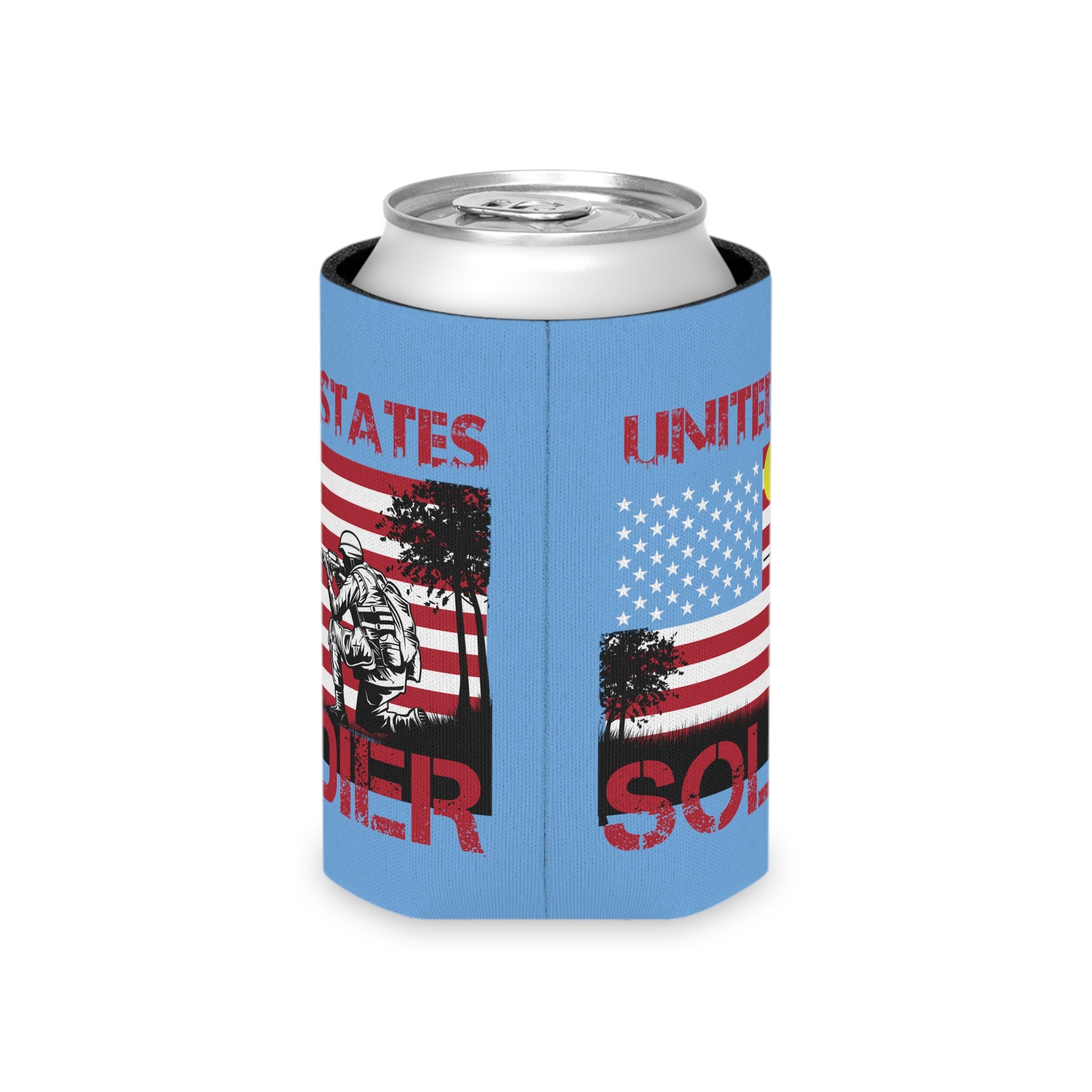 "United States Soldier" Can Cooler - Weave Got Gifts - Unique Gifts You Won’t Find Anywhere Else!