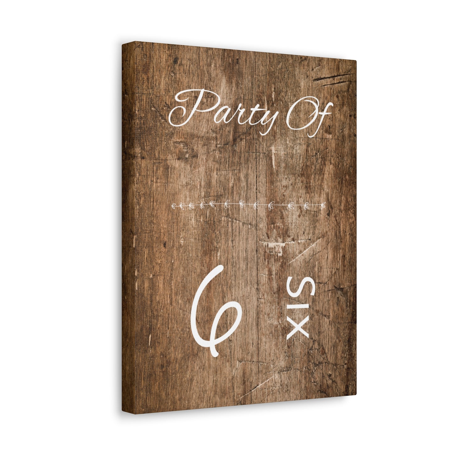 "Party Of 6" Wall Art - Weave Got Gifts - Unique Gifts You Won’t Find Anywhere Else!