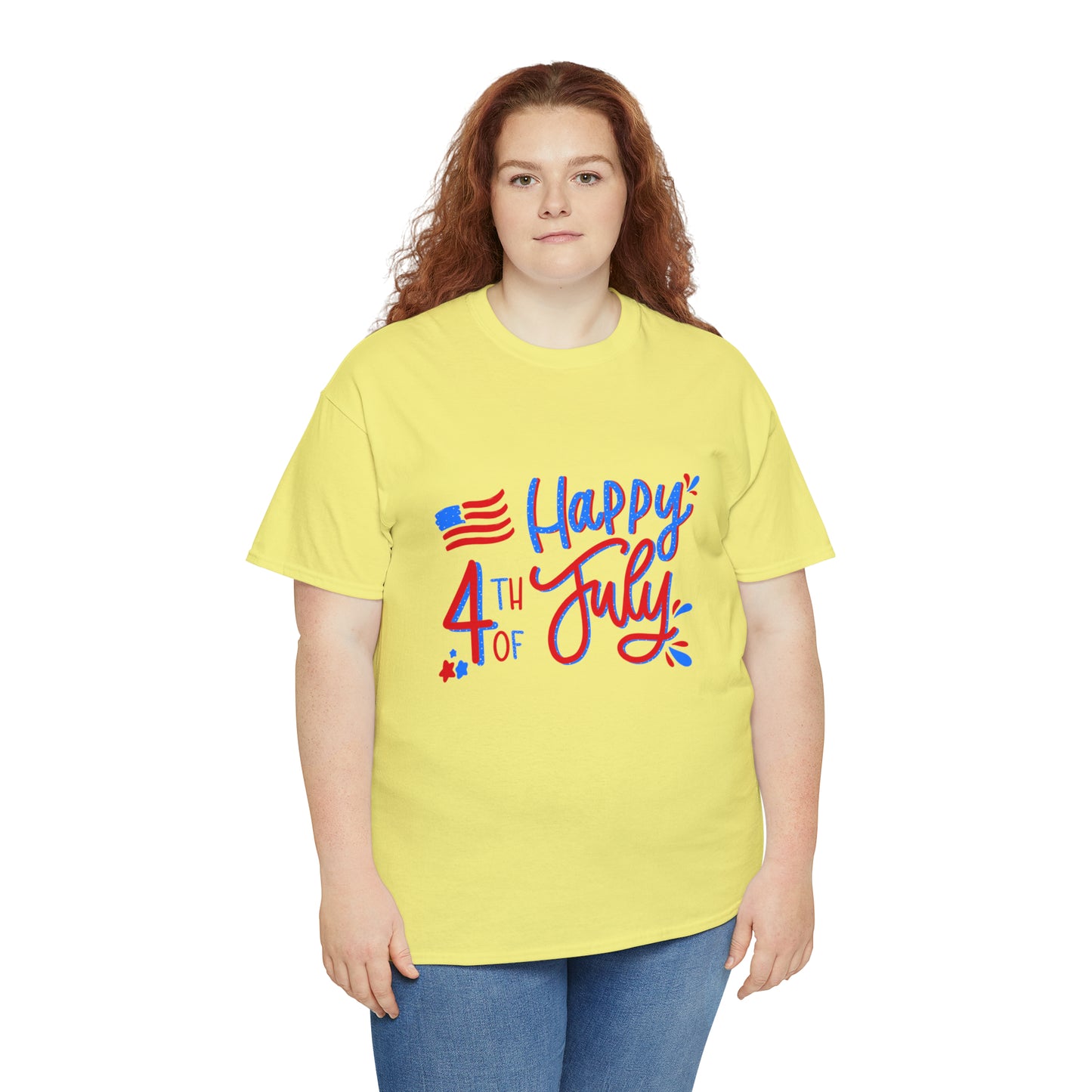 "Happy 4th Of July" T-Shirt - Weave Got Gifts - Unique Gifts You Won’t Find Anywhere Else!