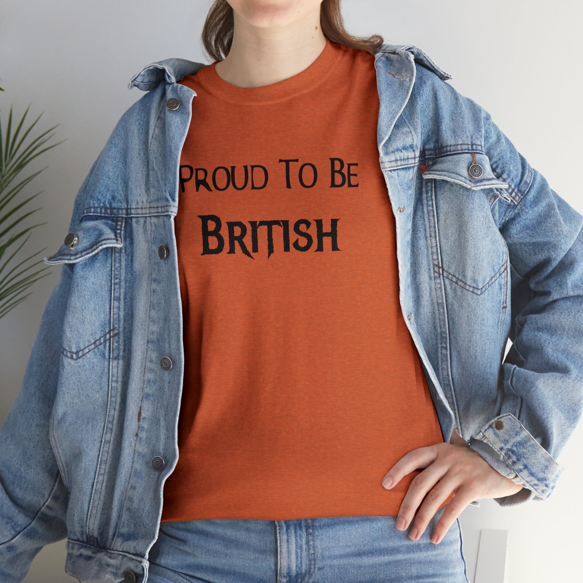 "Proud To Be British" T-Shirt - Weave Got Gifts - Unique Gifts You Won’t Find Anywhere Else!