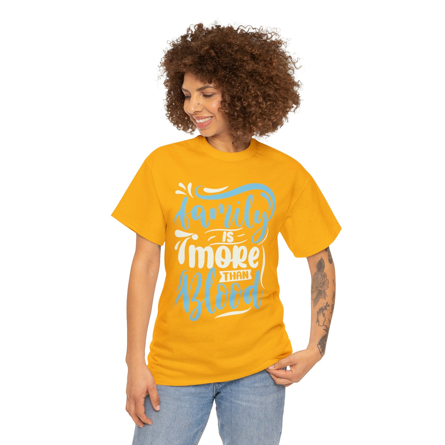 "Family Is More Than Blood" T-Shirt - Weave Got Gifts - Unique Gifts You Won’t Find Anywhere Else!