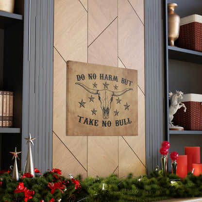 "Do No Harm But Take No Bull" Wall Art - Weave Got Gifts - Unique Gifts You Won’t Find Anywhere Else!