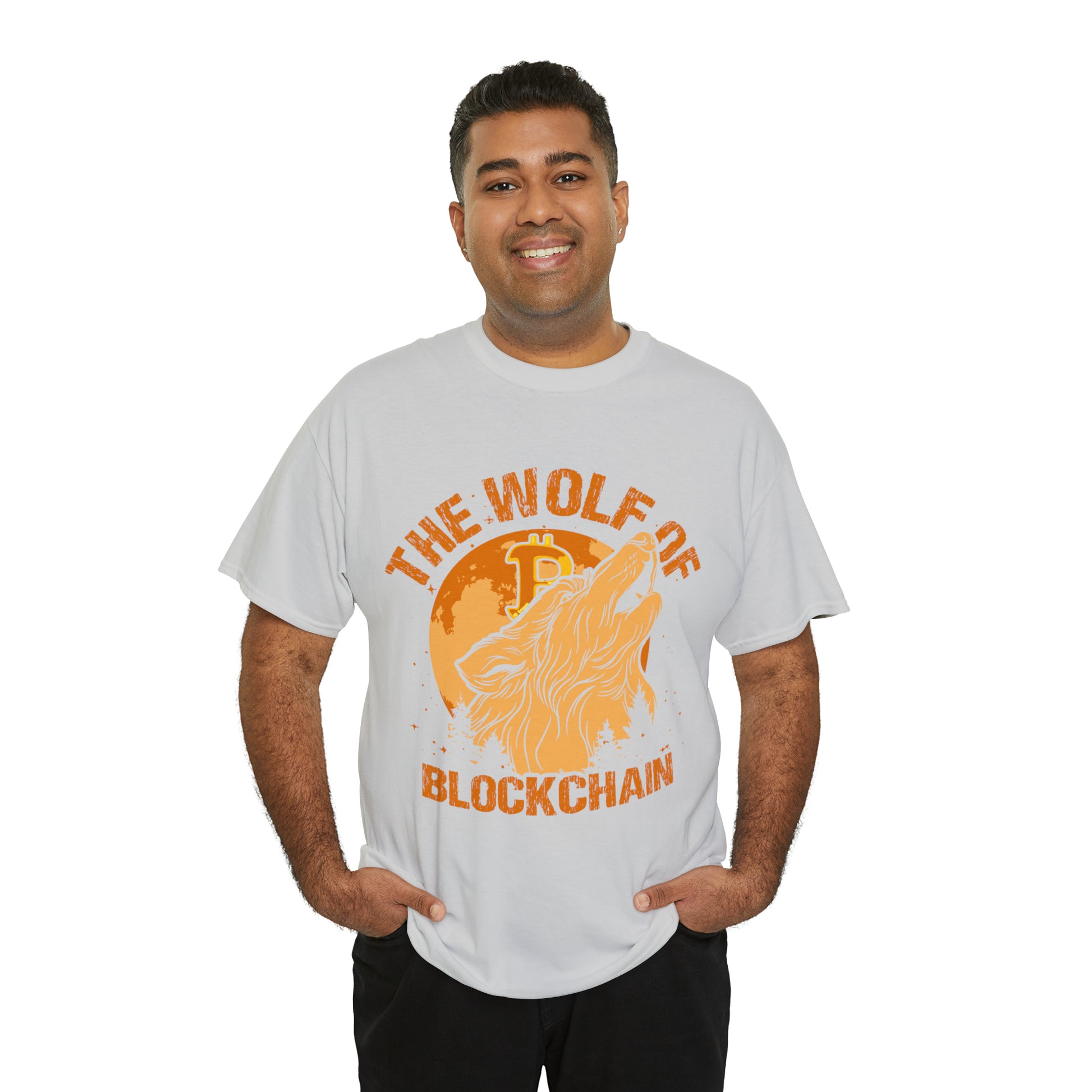 "The Wolf Of Blockchain" T-Shirt - Weave Got Gifts - Unique Gifts You Won’t Find Anywhere Else!