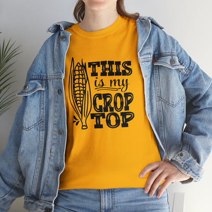 "This Is My Crop Top" T-Shirt - Weave Got Gifts - Unique Gifts You Won’t Find Anywhere Else!