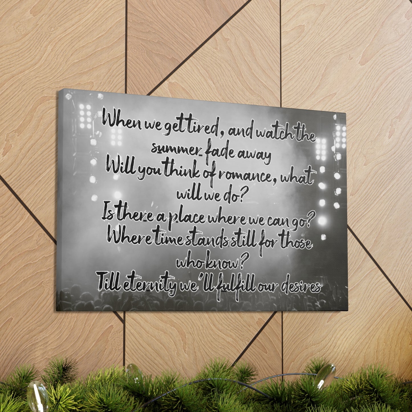 "Custom Song Lyrics" Wall Art - Weave Got Gifts - Unique Gifts You Won’t Find Anywhere Else!