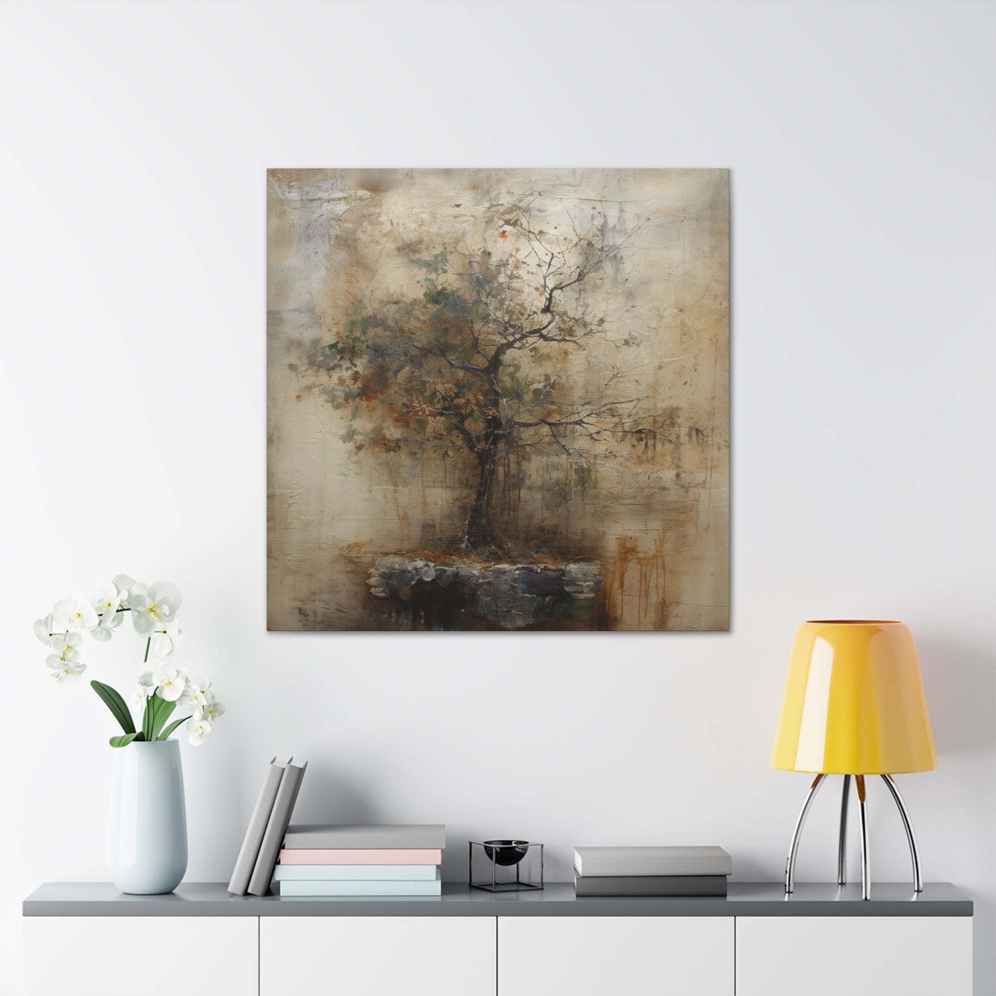 "Wabi Sabi Tree Painting" Wall Art - Weave Got Gifts - Unique Gifts You Won’t Find Anywhere Else!