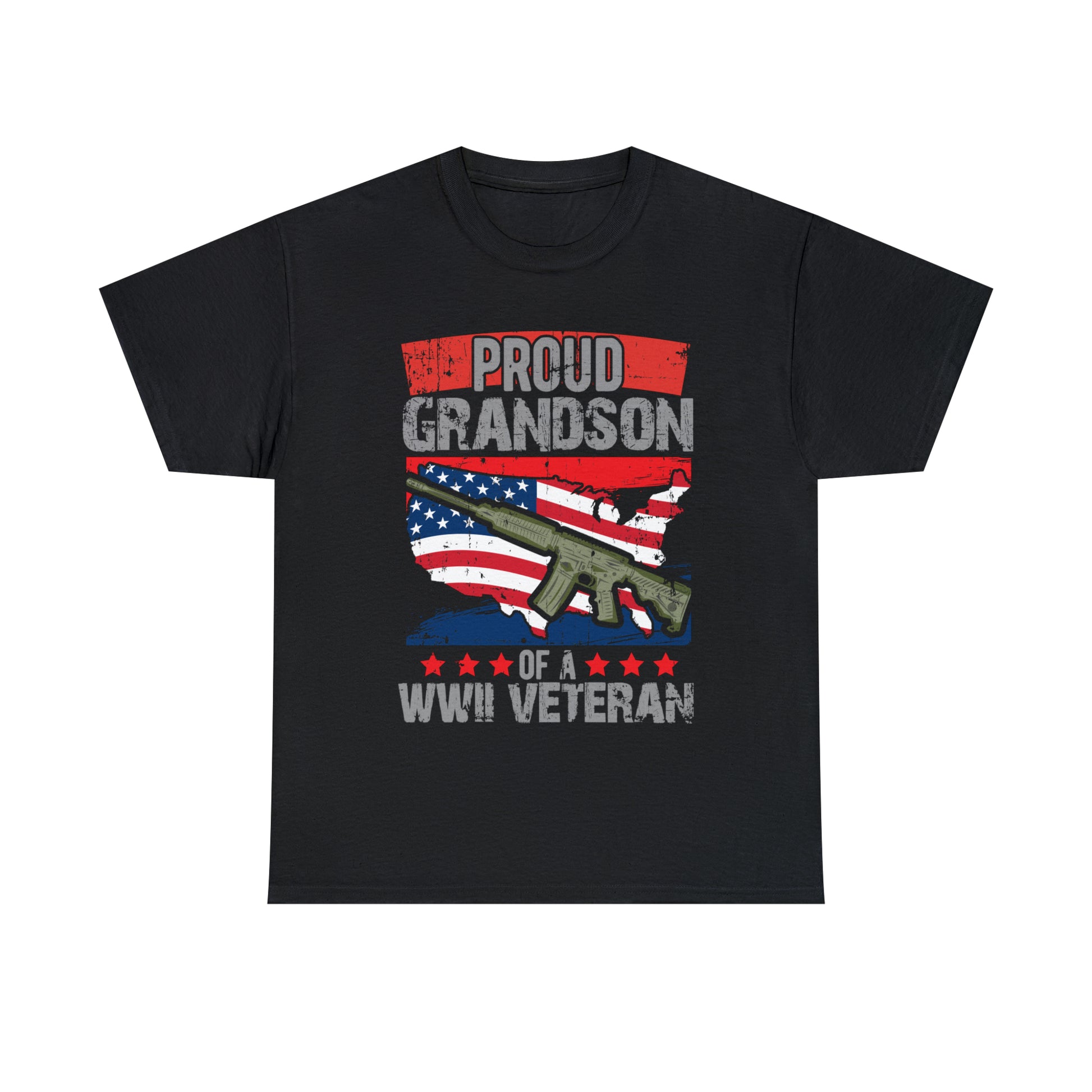 "Grandson Of WW2 Veteran" T-Shirt - Weave Got Gifts - Unique Gifts You Won’t Find Anywhere Else!