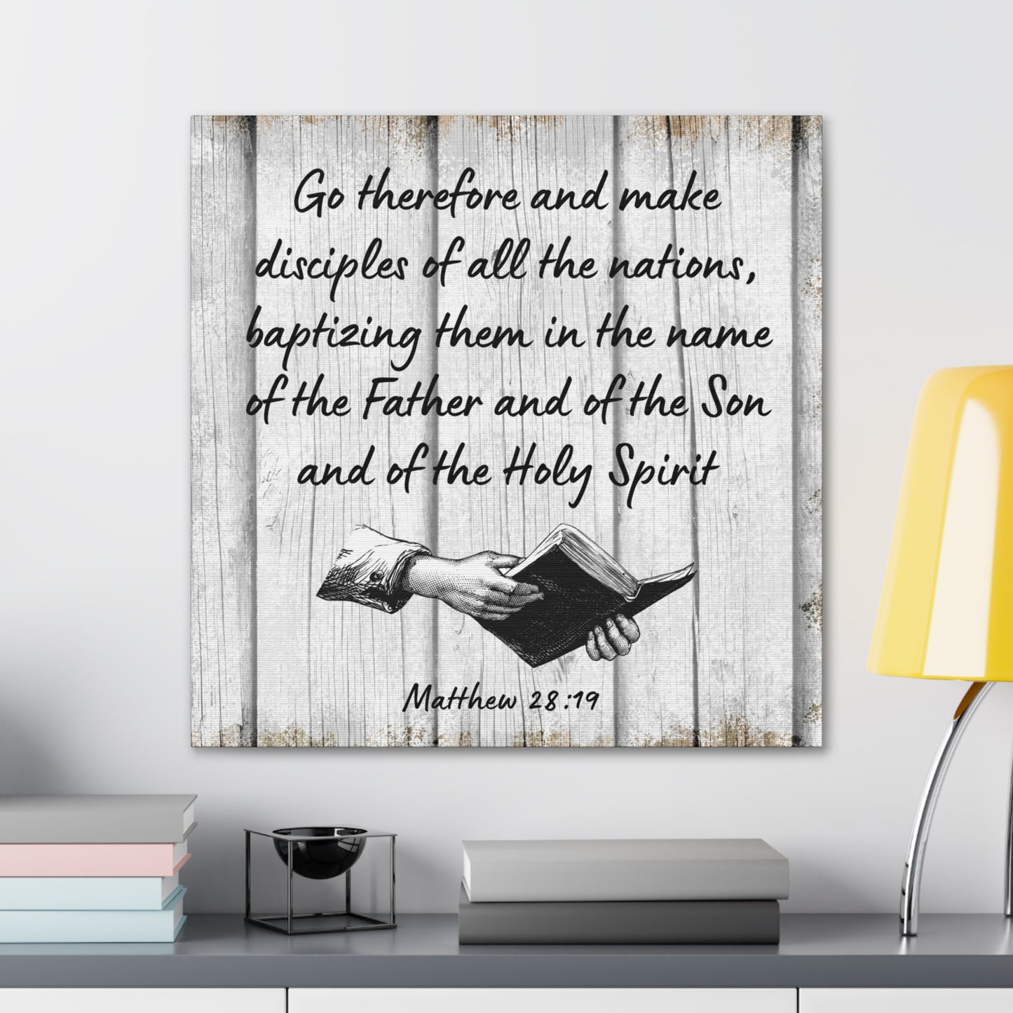 "Go Therefore And Make Disciples" Wall Art - Weave Got Gifts - Unique Gifts You Won’t Find Anywhere Else!