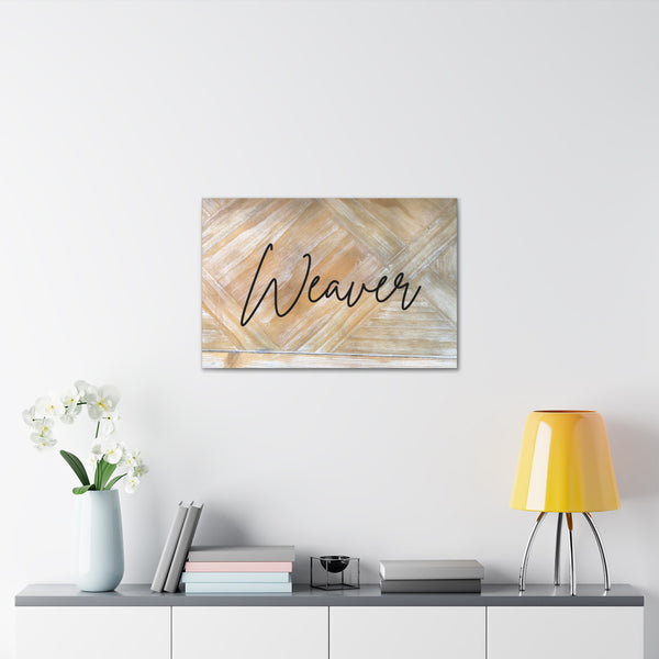 "Handwritten Last Name" Custom Wall Art - Weave Got Gifts - Unique Gifts You Won’t Find Anywhere Else!