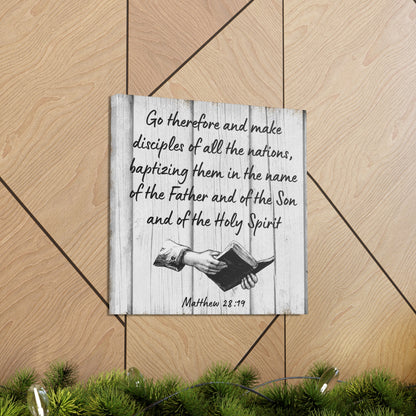 "Go Therefore And Make Disciples" Wall Art - Weave Got Gifts - Unique Gifts You Won’t Find Anywhere Else!