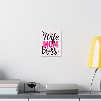 "Wife, Mom, Boss" Wall Art - Weave Got Gifts - Unique Gifts You Won’t Find Anywhere Else!