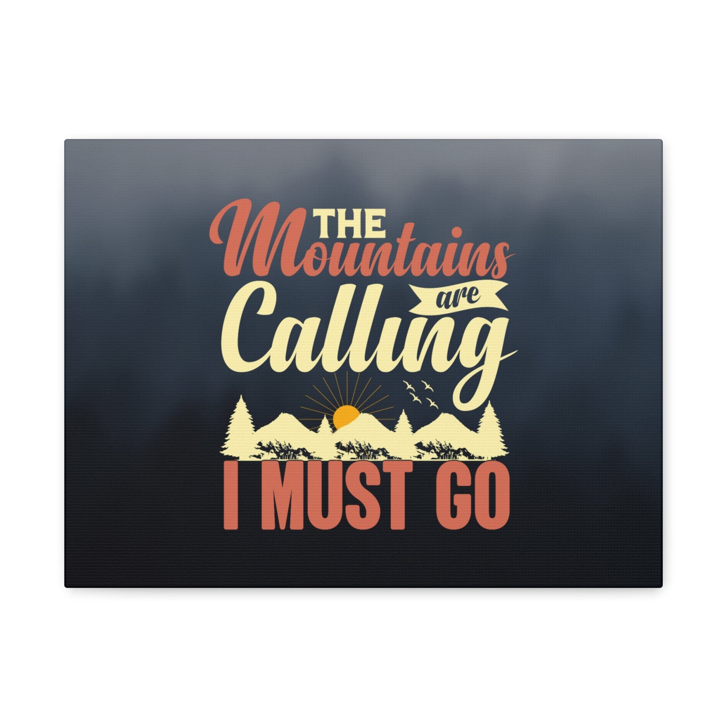 "The Mountains Are Calling" Wall Art - Weave Got Gifts - Unique Gifts You Won’t Find Anywhere Else!