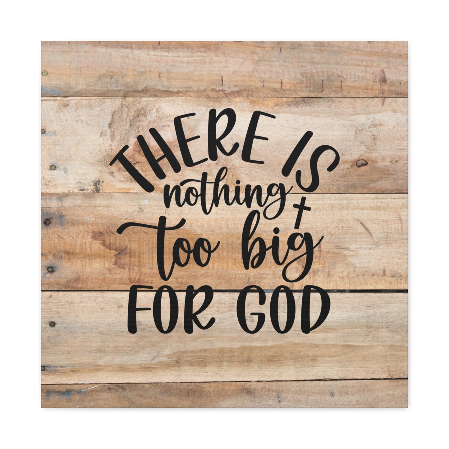 "There Is Nothing Too Big For God" Wall Art - Weave Got Gifts - Unique Gifts You Won’t Find Anywhere Else!