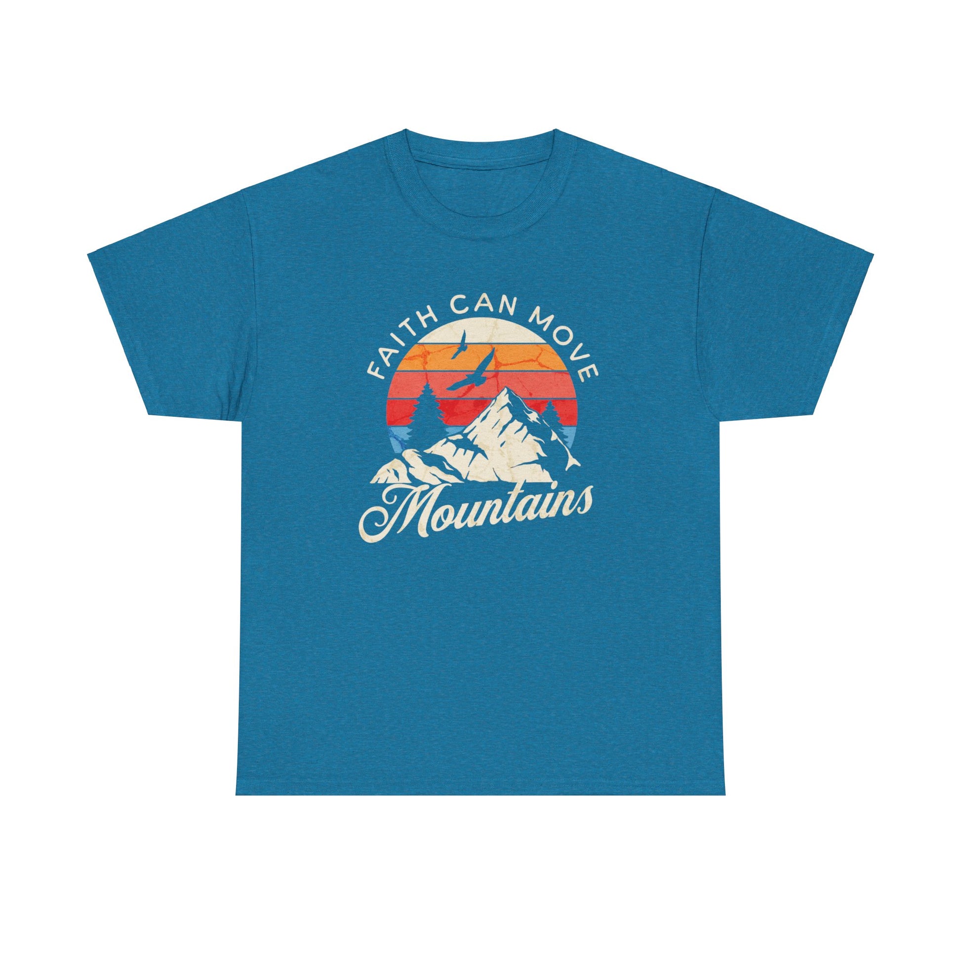 Faith Can Move Mountains tee for believers
