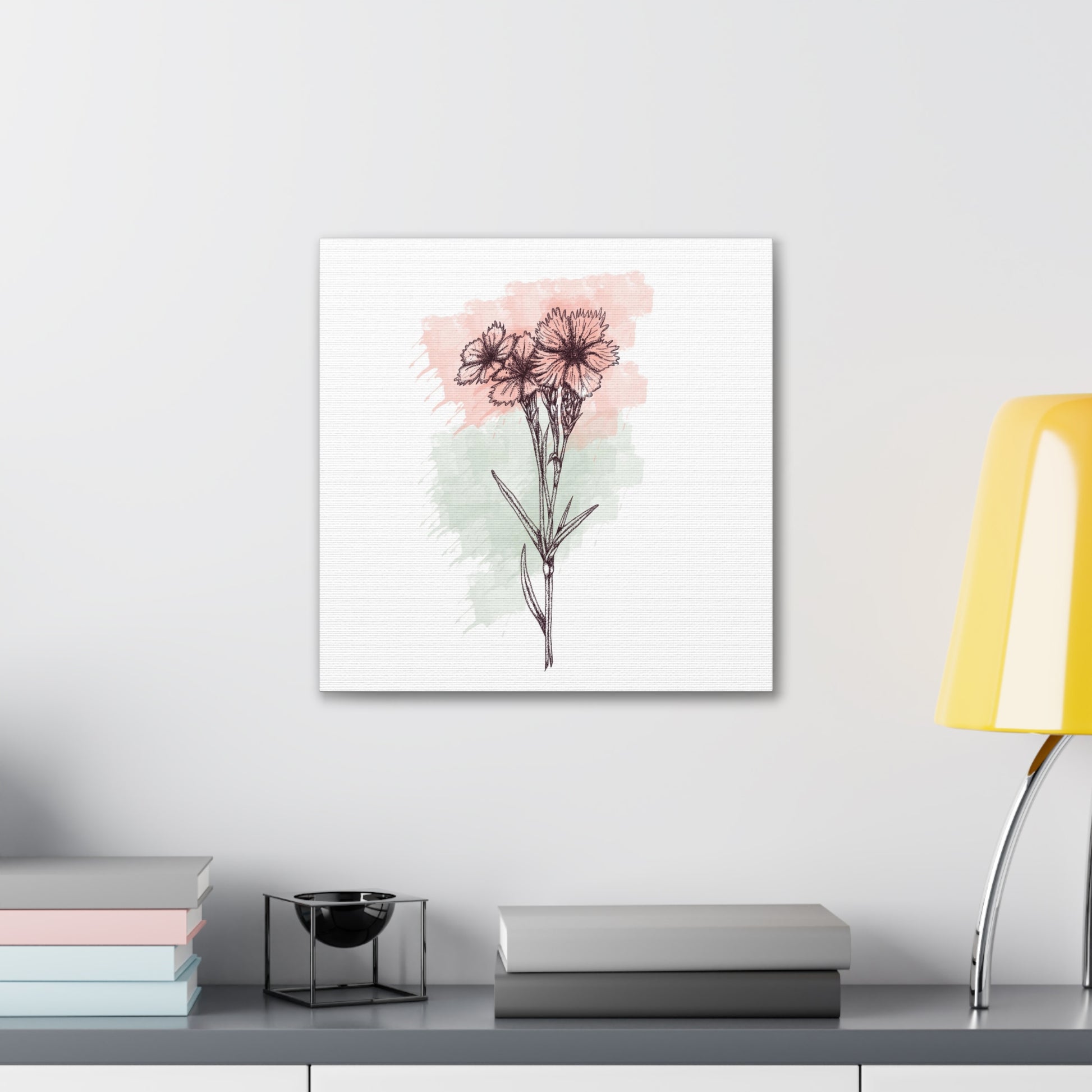 "Minimalist Flower" Wall Art - Weave Got Gifts - Unique Gifts You Won’t Find Anywhere Else!