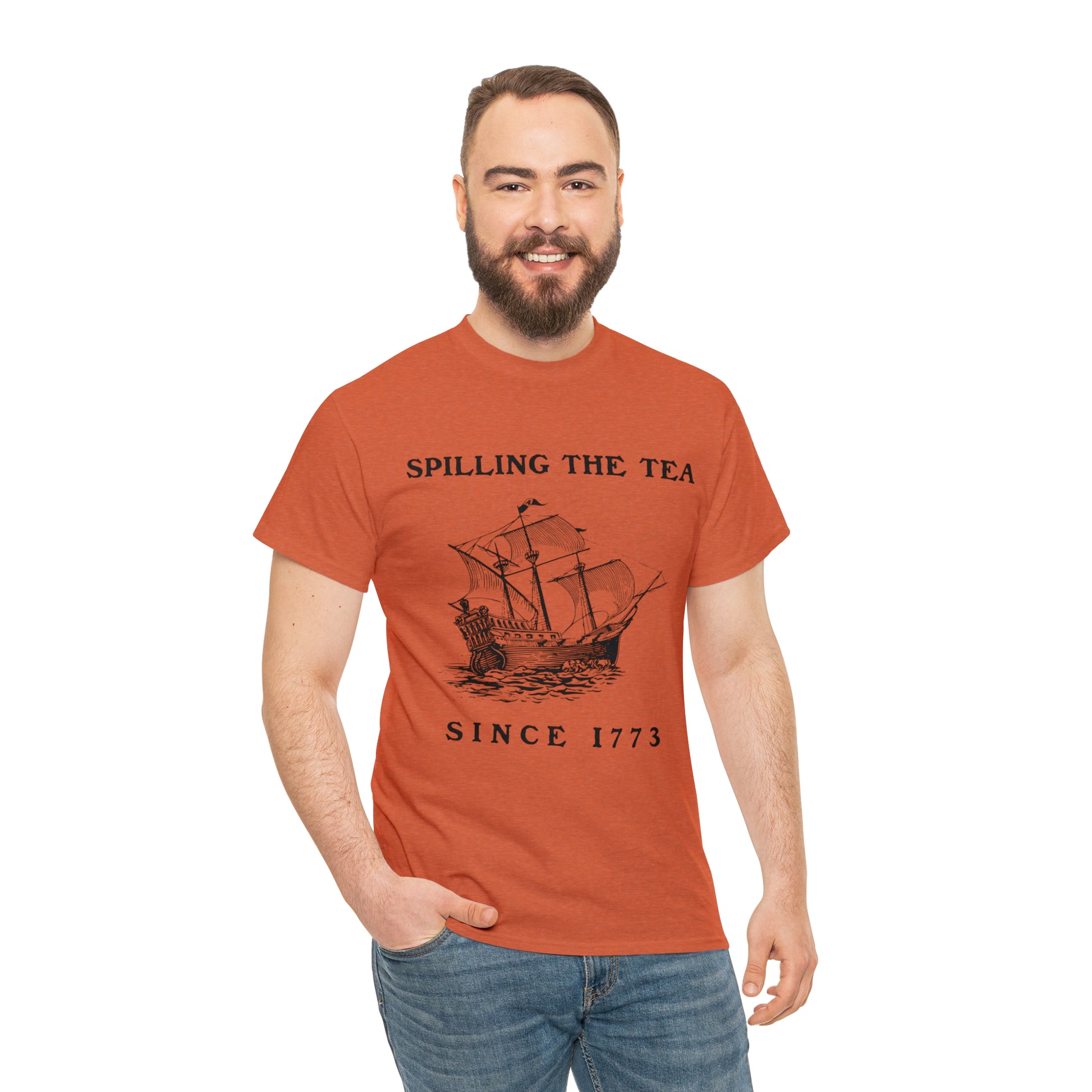 "Spilling The Tea, Since 1773" T-Shirt - Weave Got Gifts - Unique Gifts You Won’t Find Anywhere Else!