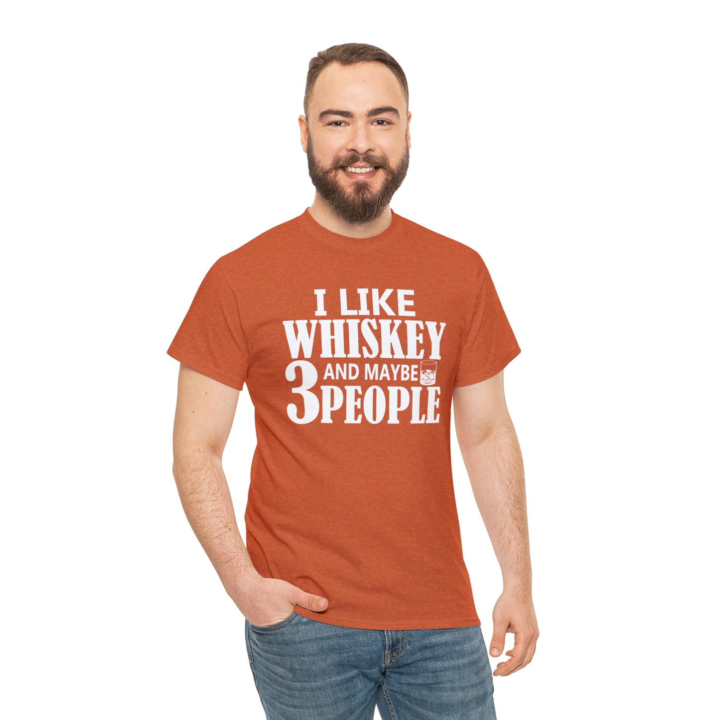 "I Like Whiskey & Like 3 People" T-Shirt - Weave Got Gifts - Unique Gifts You Won’t Find Anywhere Else!