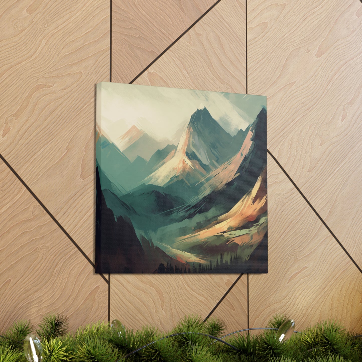 "Colorful Mountains" Wall Art - Weave Got Gifts - Unique Gifts You Won’t Find Anywhere Else!