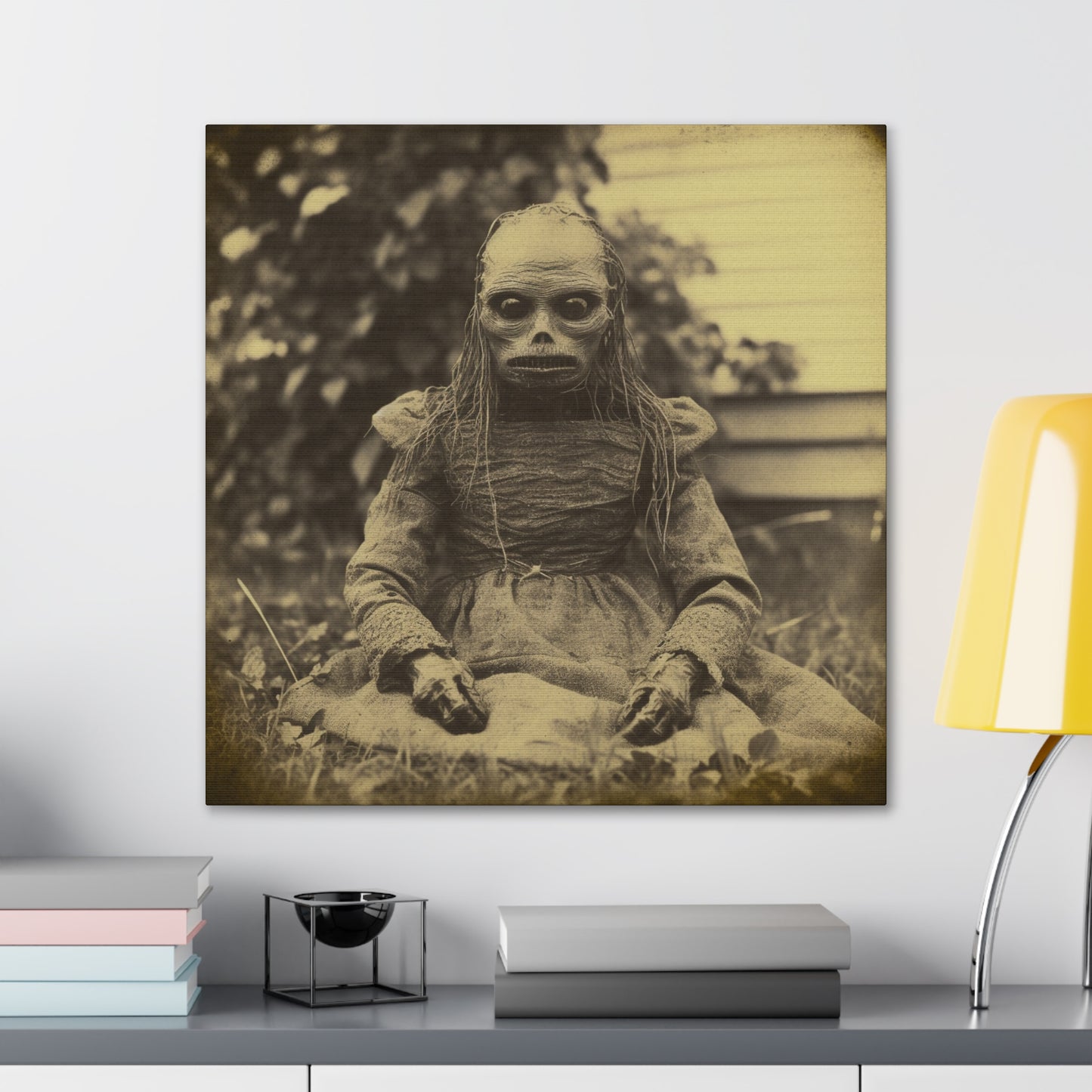 "Vintage Alien Girl" Wall Art - Weave Got Gifts - Unique Gifts You Won’t Find Anywhere Else!