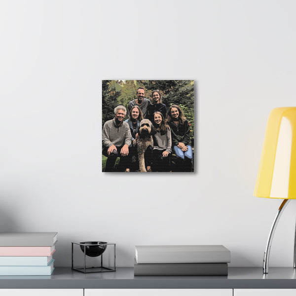 "Family Portrait" Custom Wall Art - Weave Got Gifts - Unique Gifts You Won’t Find Anywhere Else!