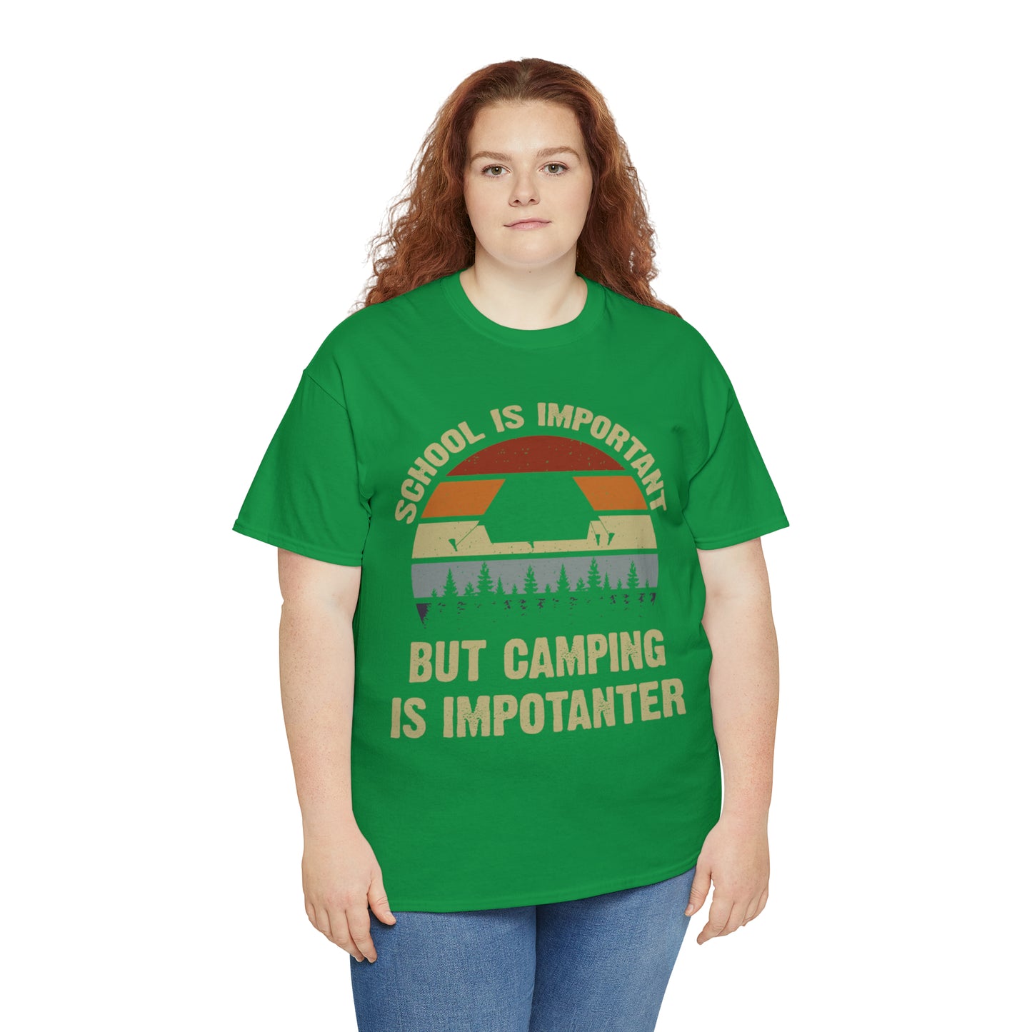 "Camping Is Importanter" T-Shirt - Weave Got Gifts - Unique Gifts You Won’t Find Anywhere Else!