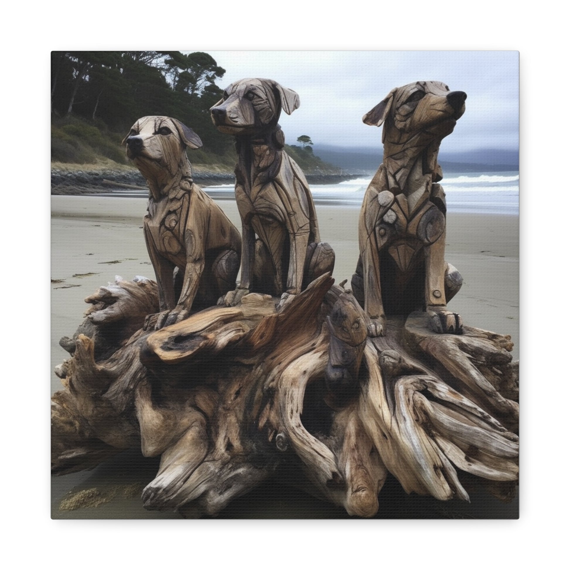 "Driftwood Dogs" Wall Art - Weave Got Gifts - Unique Gifts You Won’t Find Anywhere Else!