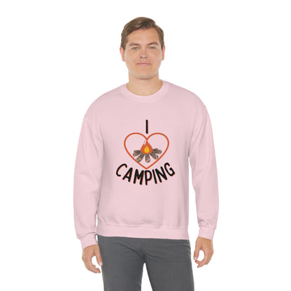 "I Love Camping" Crewneck Sweatshirt - Weave Got Gifts - Unique Gifts You Won’t Find Anywhere Else!