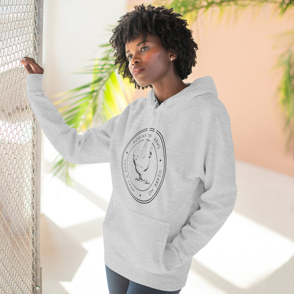 Custom "Chicken Farm Logo" Hoodie - Weave Got Gifts - Unique Gifts You Won’t Find Anywhere Else!