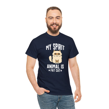 "Fat Cat Spirit Animal" T-Shirt - Weave Got Gifts - Unique Gifts You Won’t Find Anywhere Else!