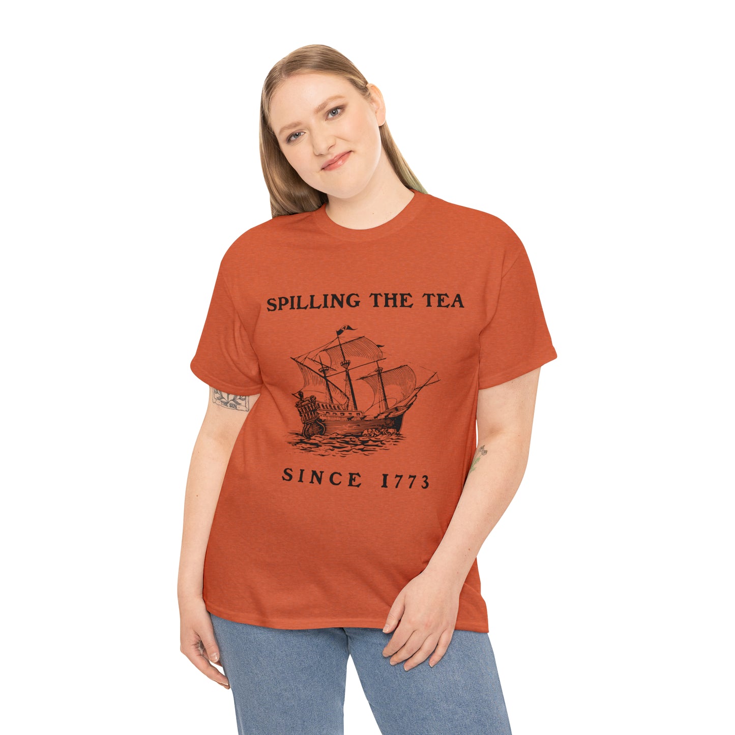 "Spilling The Tea, Since 1773" T-Shirt - Weave Got Gifts - Unique Gifts You Won’t Find Anywhere Else!