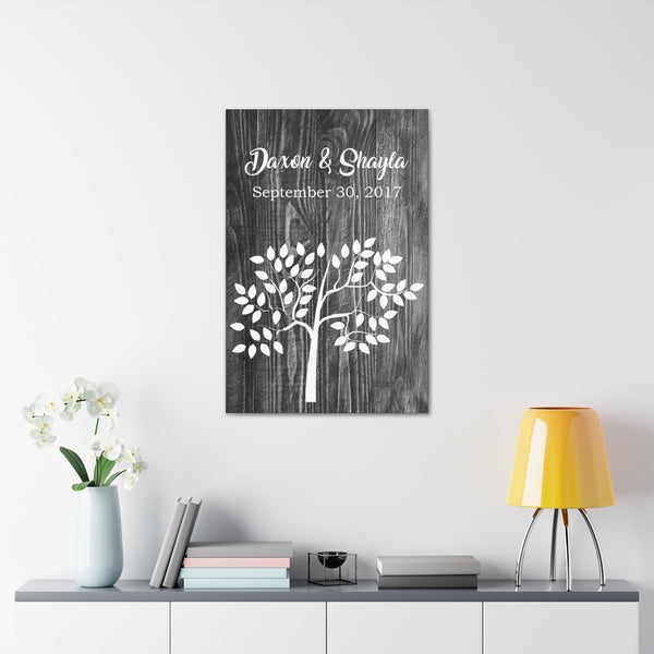 Custom "Forever Tree" Canvas Print - Weave Got Gifts - Unique Gifts You Won’t Find Anywhere Else!