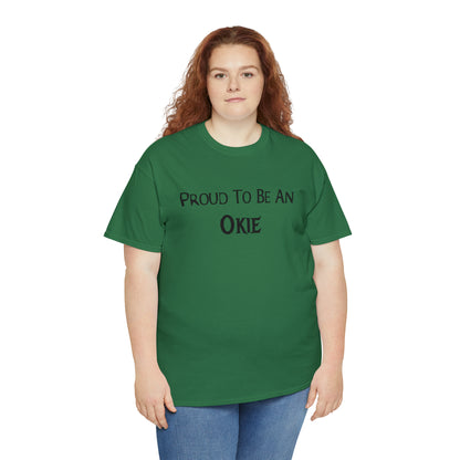 "Proud To Be An Okie" T-shirt - Weave Got Gifts - Unique Gifts You Won’t Find Anywhere Else!